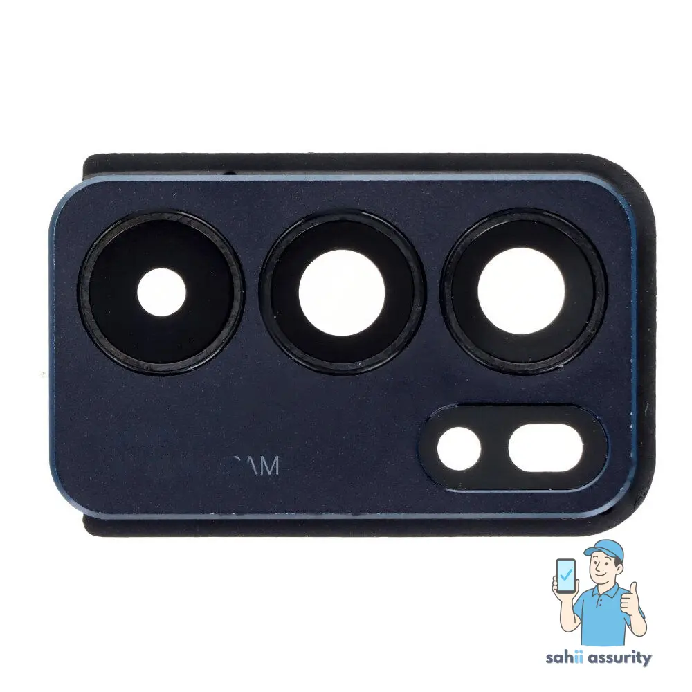 Camera Lens Glass with Frame for Oppo Reno 6 Pro 5G Aura